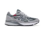 New Balance 990v4 Made In USA ‘Red Label Grey’ M990VS4